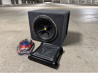 Kicker 12 sounds system