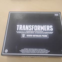 Transformers Monster hunters collab silver rothalos Prime
