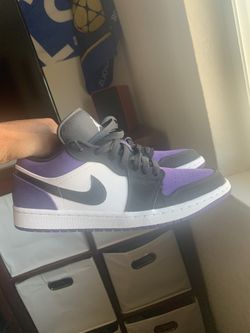 Jordan 1 Low Court Purple