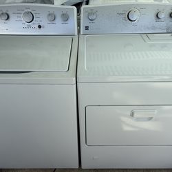 Newer Style Kenmore HE Washer Dryer Gas Set