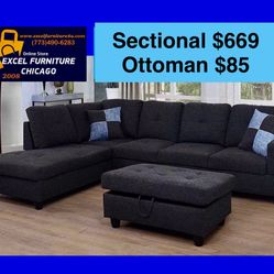 🌟Free Delivery—Brand New Sofa, Couch, Sectional 
