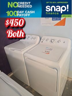G.E Washer And Dryer Electric