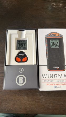Bushnell Wingman View  Speaker + Audible GPS