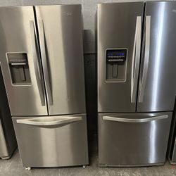 30” Whirlpool FRIDGE REFRIGERATOR NEVERA HELADERA FRIO REFRIGERADOR GOOD CONDITION DELIVERY 🚚 FREE WARRANTY 100 DAYS