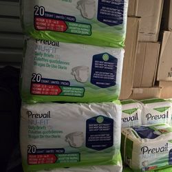 Adult briefs diapers  each bag