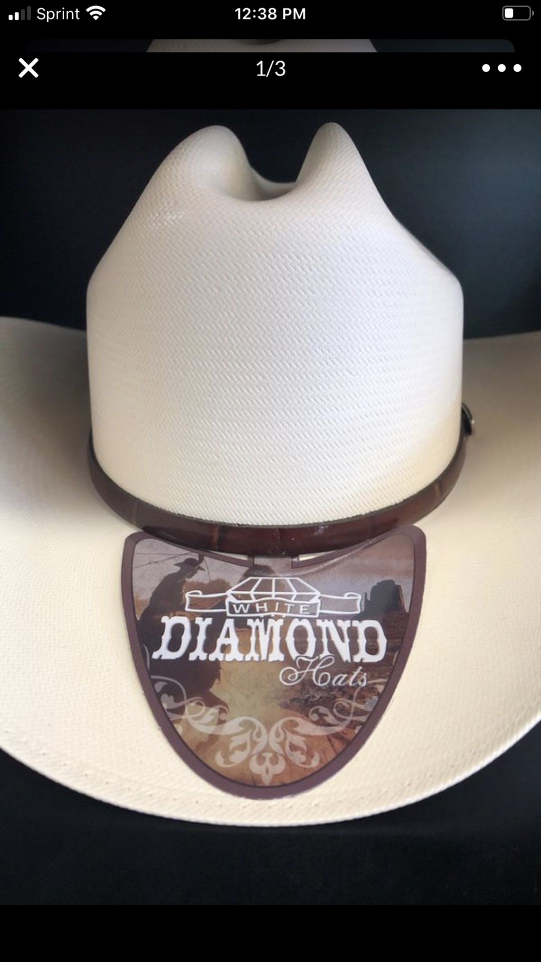 White diamond cowboy hat 2000x