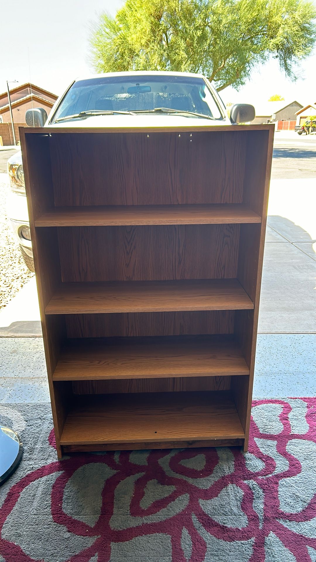 Bookcase W/3 Adjustable Shelves