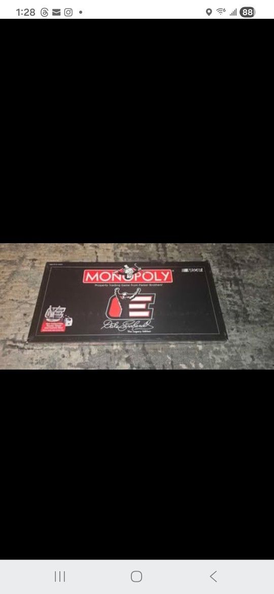 Monopoly Dale Earnhardt The Legacy Edition (2003) BRAND NEW & FACTORY SEALED!!