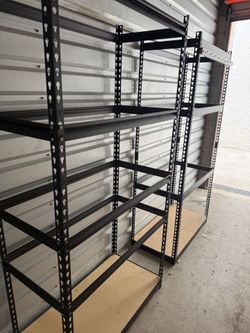 Storage shelves