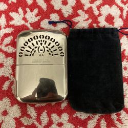 Vintage  Chrome Plated Pocket Hand Warmer