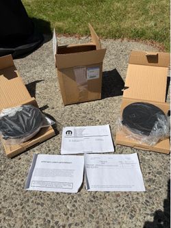 Mopar Kicker 6.5” Speaker Upgrade Kit (77KICK10) - Brand New Open Box Jeep