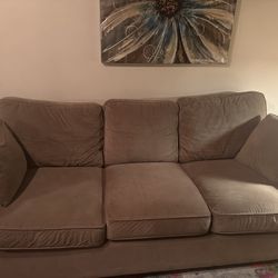 Comfy Brown Couch 