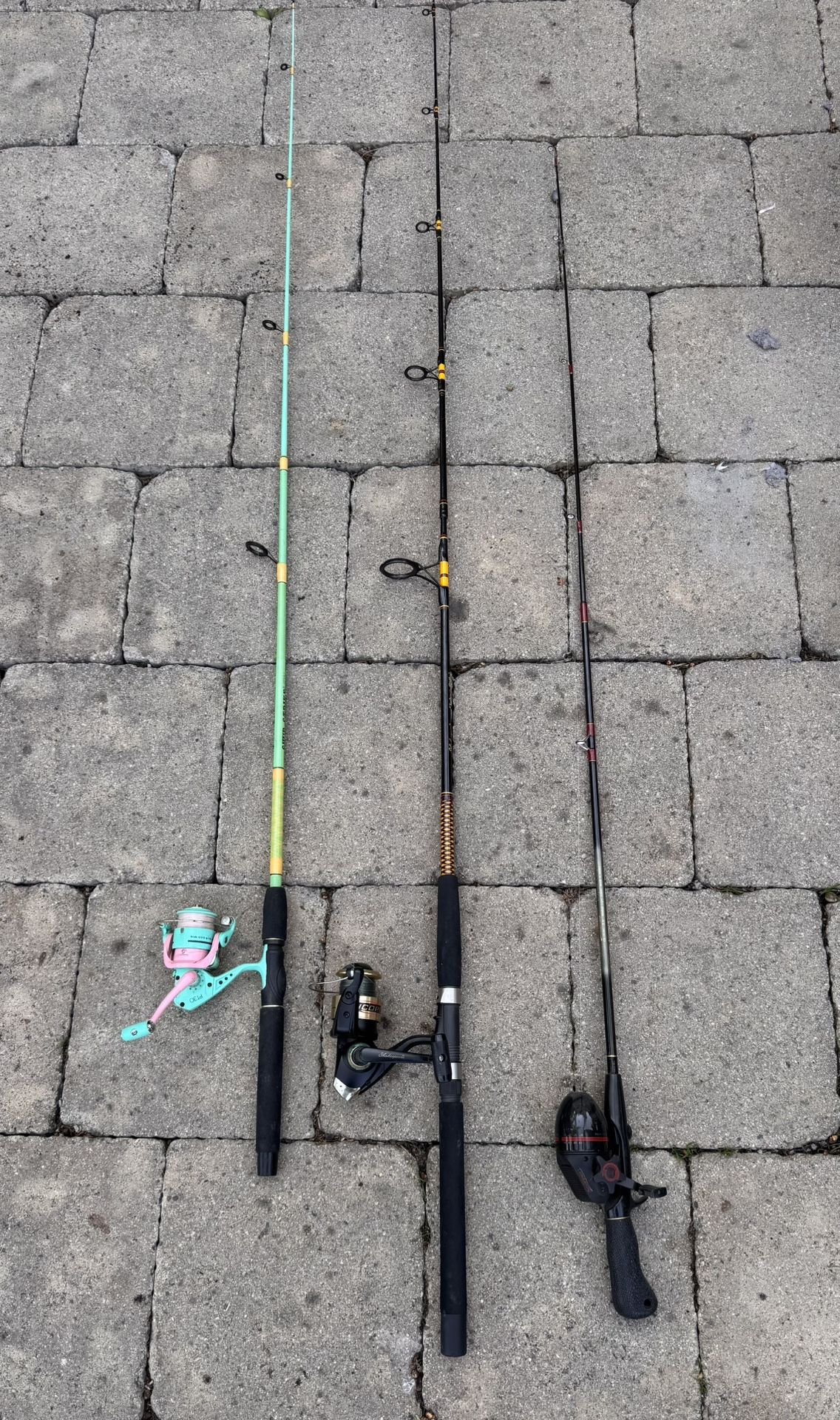 3 Miscellaneous Fishing Rods