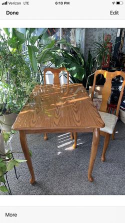 New table and 4 chairs