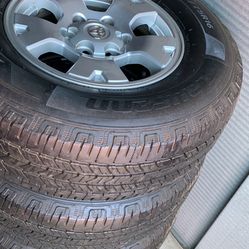 Rims&tires OEM Toyota 16” Firm Price,,,,,