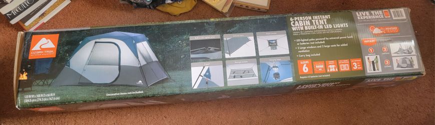 6 person tent new/unopened