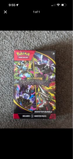 Pokemon Pitch Black booster bundle box