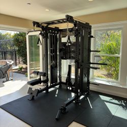 LYNX PRO 2-1 Ultimate Half Rack Functional Trainer/Gym Equipment/ Home Gym/ Fitness/ FREE DELIVERY 🚚 