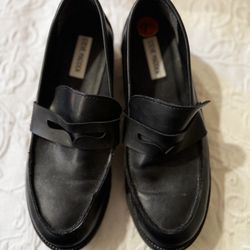 Steve Madden Leather Penny Loafer 