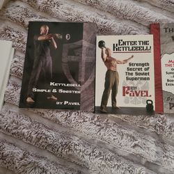 3 Kettlebell Training  Books By The Master PAVEL