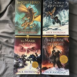 The Heroes Of Olympus Paperback Book Set