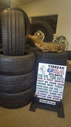 275 55 20 BRAND NEW TIRE TIRES $120 EACH $480 SET