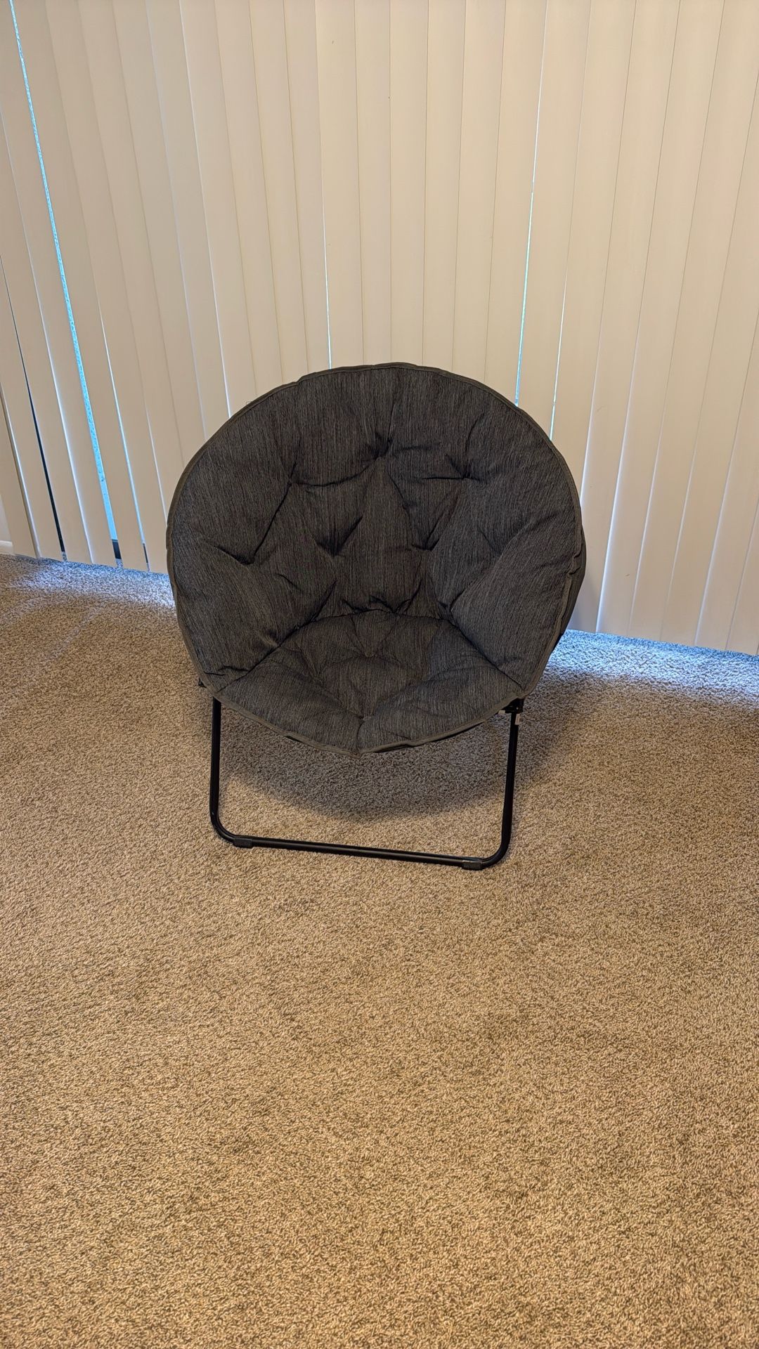 Saucer Chair - Dark Gray