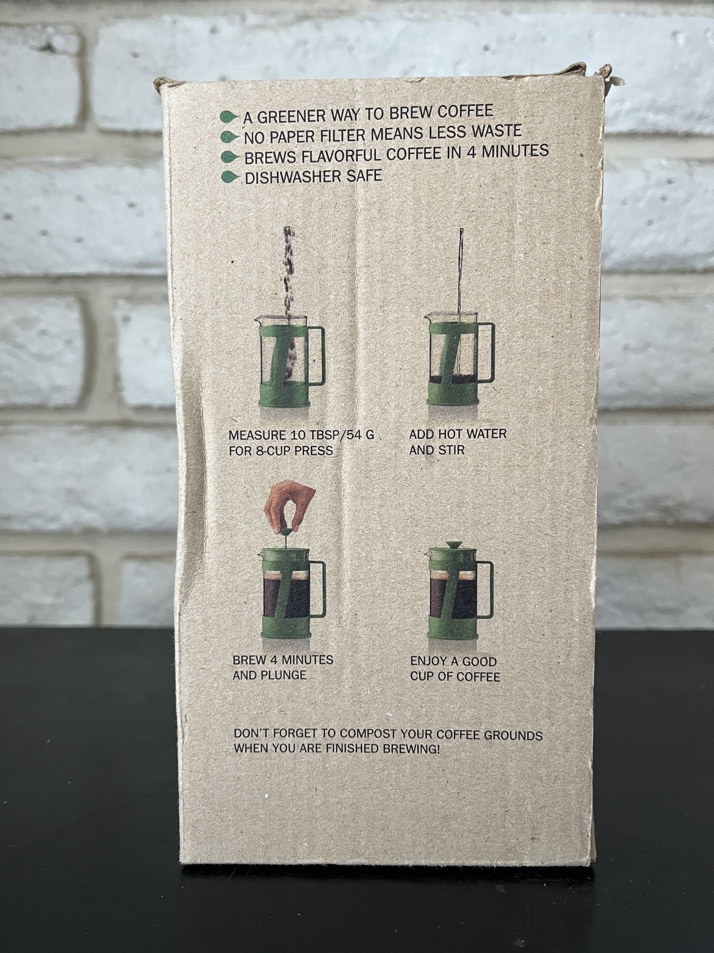 Bodum French Press Coffee Maker 8 Cup  Starbucks Edition NEW