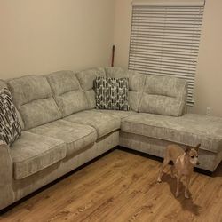 Ashleys Sofa L Shape 