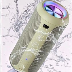 Ortizan Bluetooth Speakers X10, IPX7 Waterproof Speaker with 24W Loud , Bluetooth 5.3, Dee