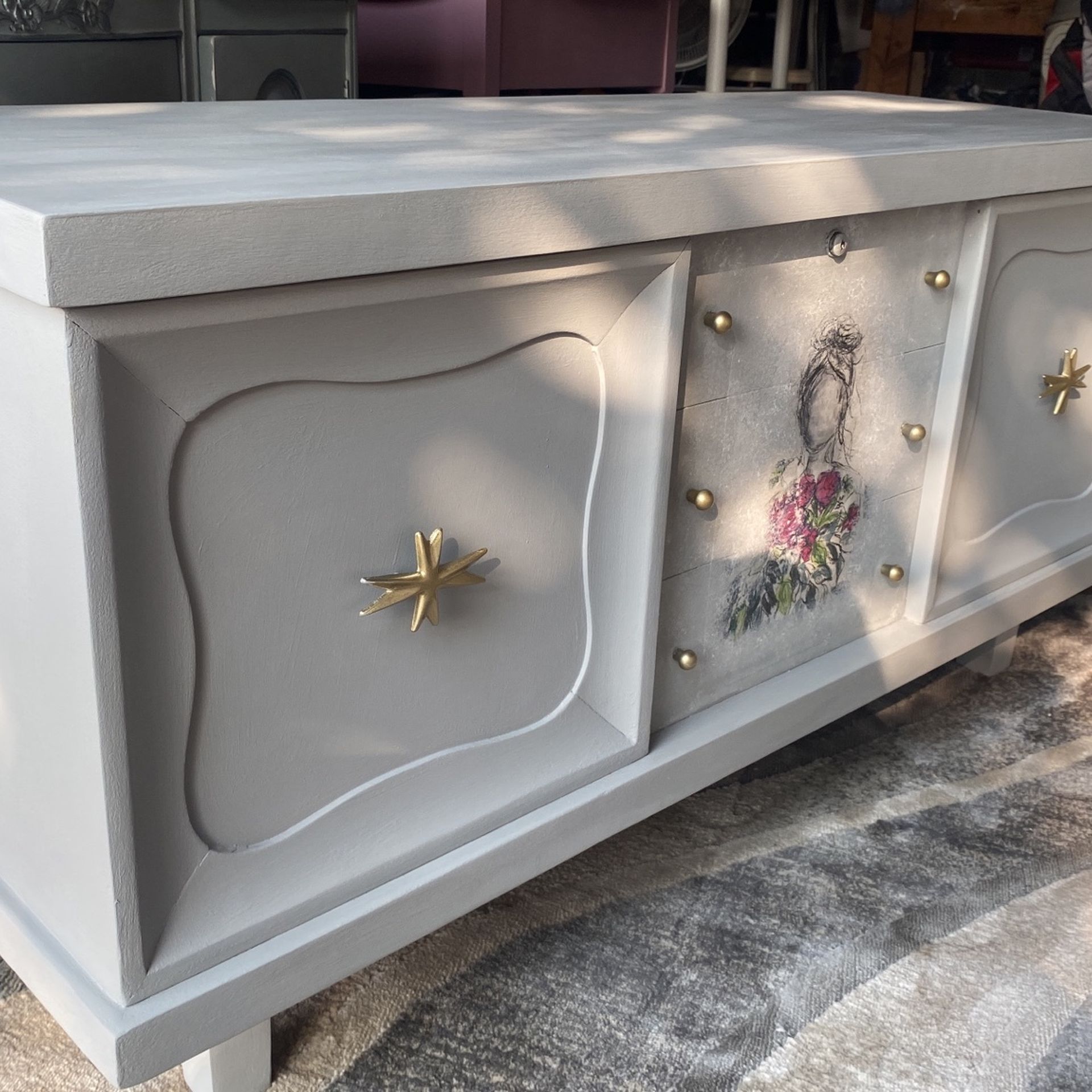 23” Tall. 47 X 17”. LANE CEDAR CHEST . Inside Original.