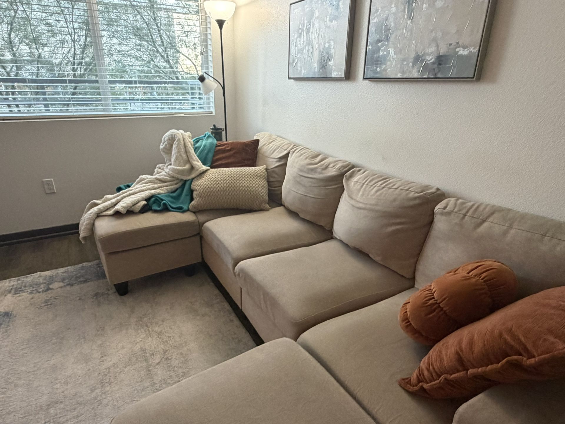 101 Wide Modular Sofa With Ottoman