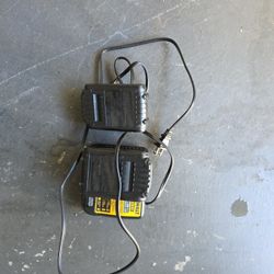 Dewalt 20v Charger And 2 Batteries 