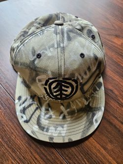 Element "More Nature" Snapback Hat Graffiti Print