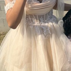 champagne dress