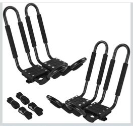 Kayak roof rack mount