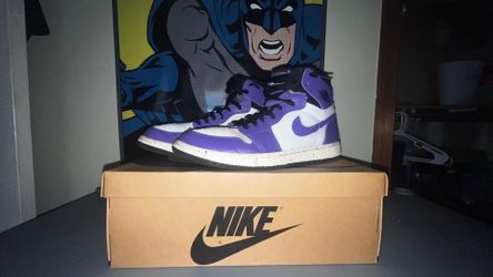 Nike Air Jordan 1 Zoom Comfort High "Crater Purple" Size USA 11