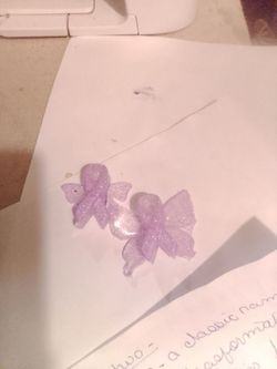 Glitter  angles for all  cancers  Set of 2