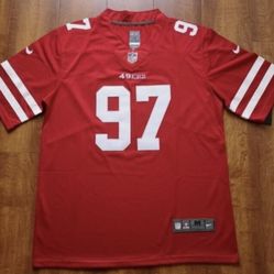 Niners Bosa 87 Red Jerseys New with Tags 