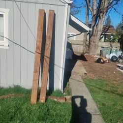 treated 6c6x8ft. posts