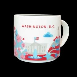 Starbucks coffee mug. Washington D.C. collectable