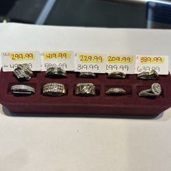 Assorted  Women’s Diamond Rings 