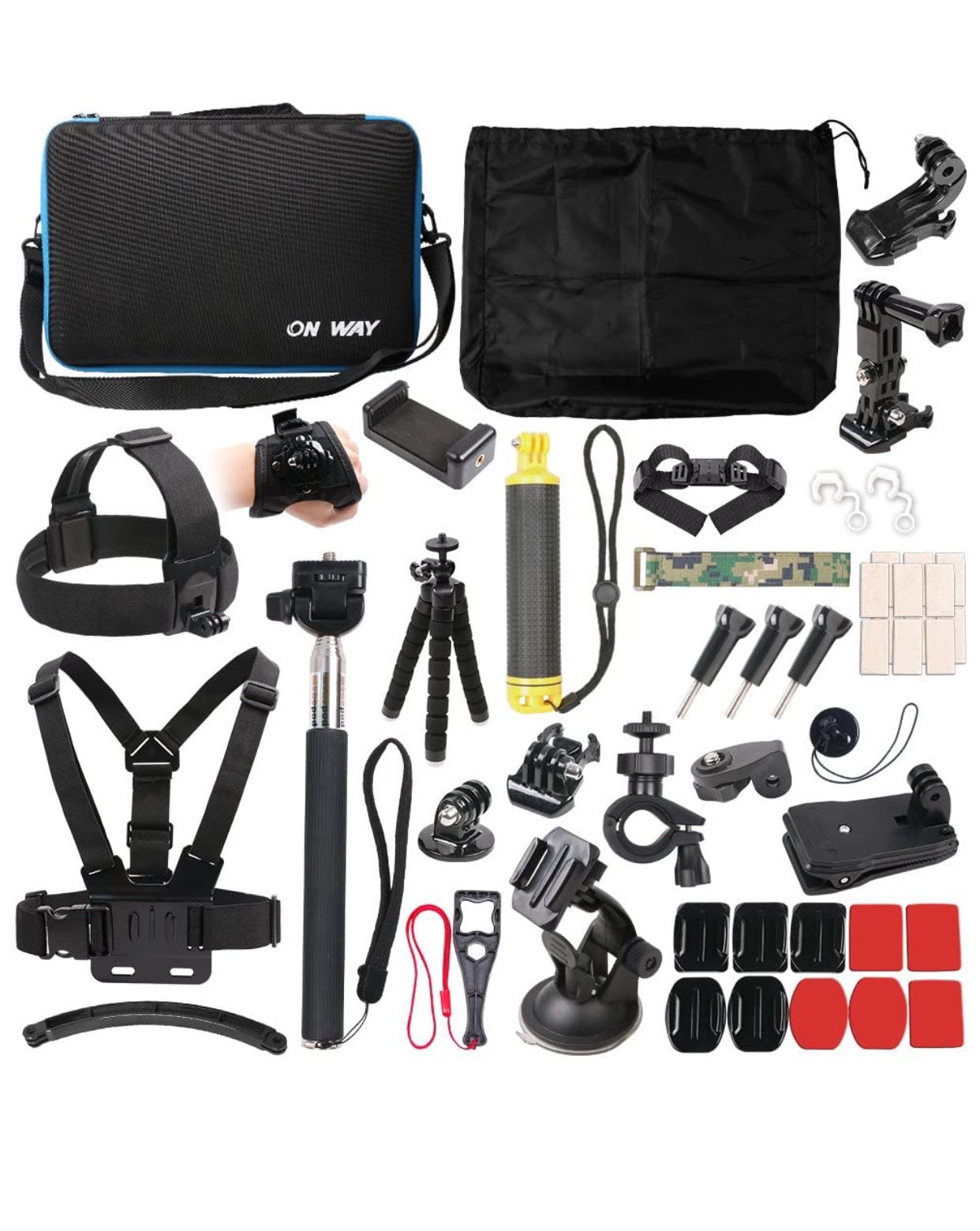 50in1 accesoriess for Gopro Hero+9876543