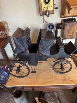 Carriage , a salesman sample from  late 1800s