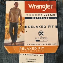Wrangler Relaxed Fit Jeans – Men’s 40x32