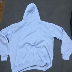 Sky Blue Spider Hoodie (Size Medium)