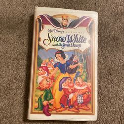 Snow White and the Seven Dwarfs VHS