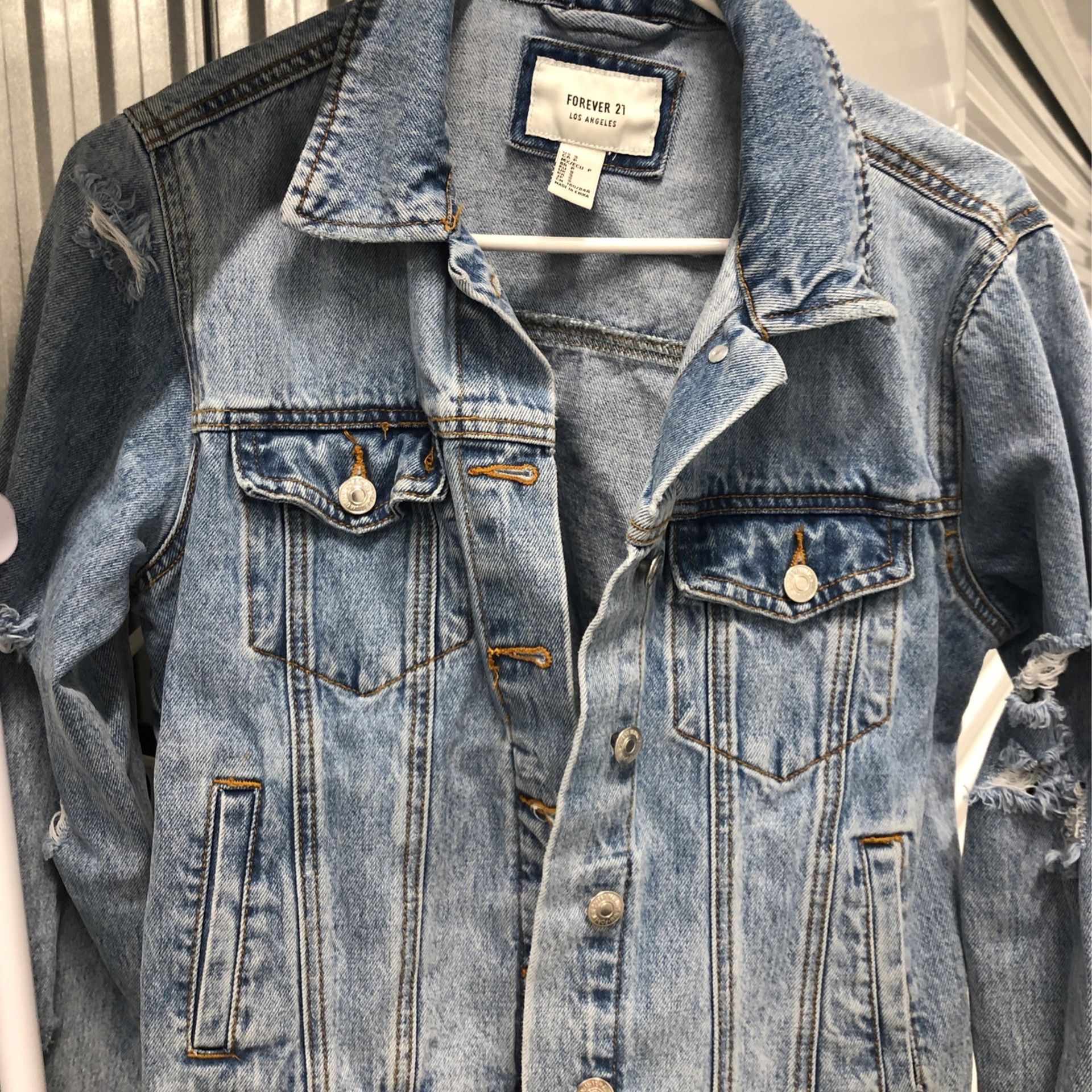 Jacket Denim Size S Forever 21