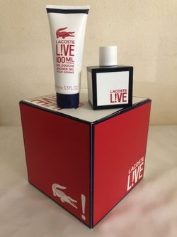 New LACOSTE L!VE SET For men’s 100 ml