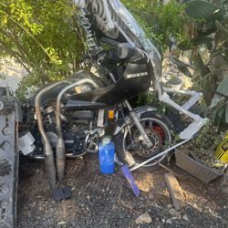 Honda CB750 And Honda Rebel 250
